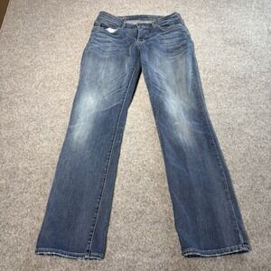 Levi Jeans Bold Curve Women's 32 (Fits 28x31.5) Straight Leg Stretch Denim Blue